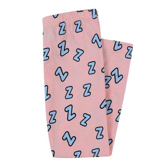 Official Garfield Girls Pyjama Set – Crop Top & Leggings