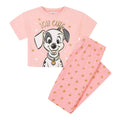 Official Disney 101 Dalmatians Girls Kids PJ Set – Long Sleeve Top & Pants Pyjamas