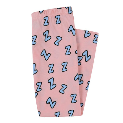 Official Garfield Girls Pyjama Set – Crop Top & Leggings