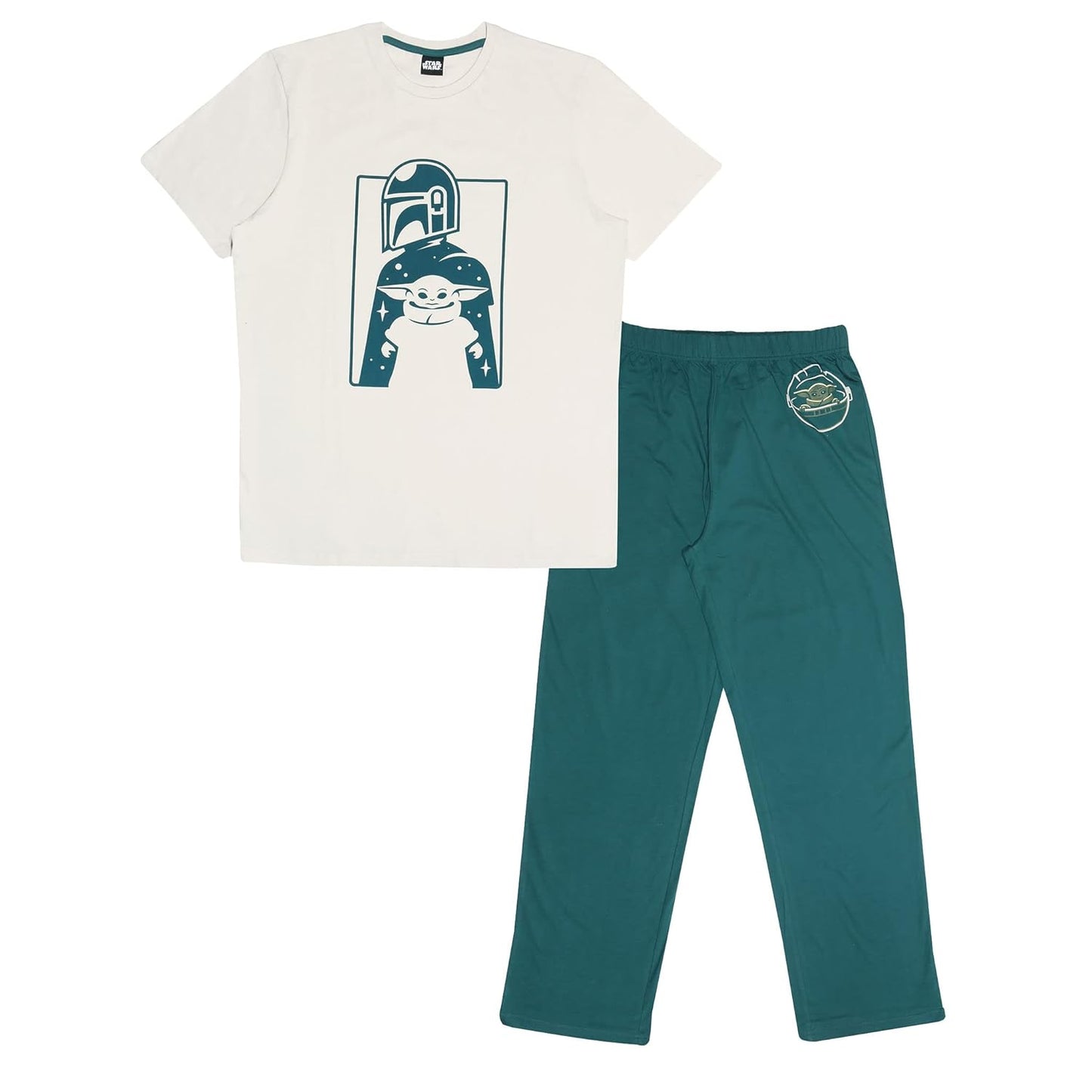 Men’s Star Wars The Mandalorian & Grogu Pajama Set – Comfortable Loungewear