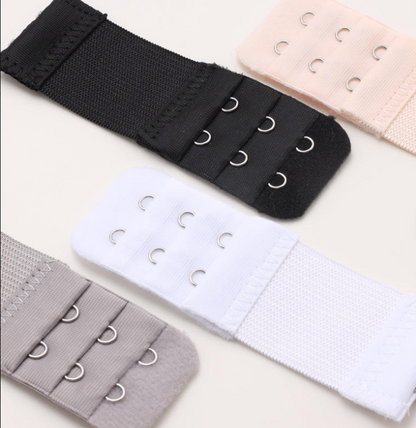 Elastic Bra Extenders Adjustable Bra Strap Extension | 2, 3 & 4 Hook