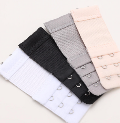 Elastic Bra Extenders Adjustable Bra Strap Extension | 2, 3 & 4 Hook