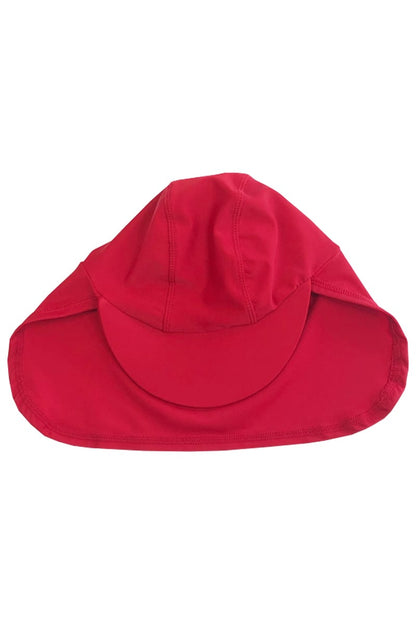 Kids Safari Swim Hat – Red or Reptile Print | Sun Safe UPF 40+ | Ages 3m–6 Years