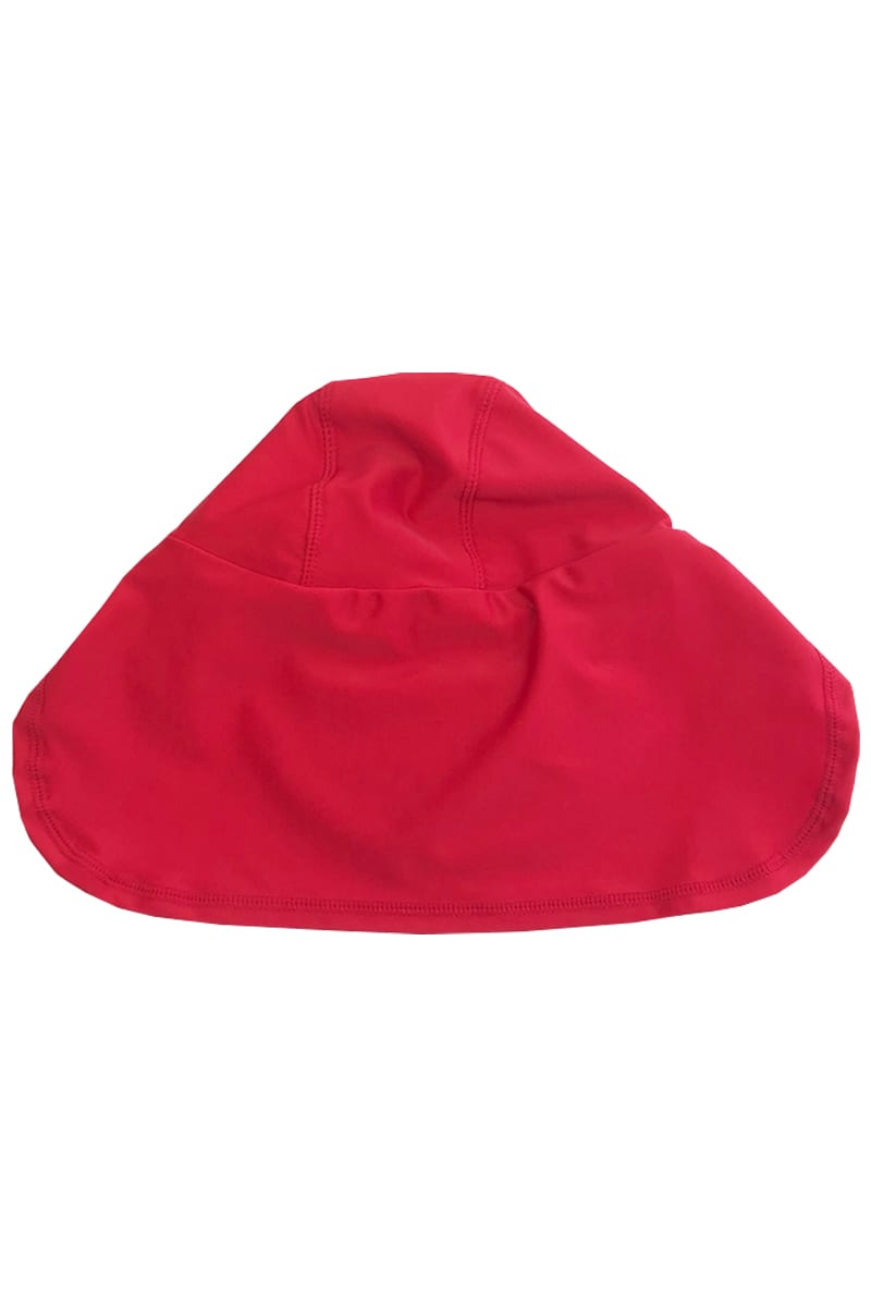 Kids Safari Swim Hat – Red or Reptile Print | Sun Safe UPF 40+ | Ages 3m–6 Years